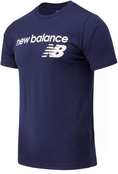 Футболка New Balance CLASSIC CORE LOGO MT03905PGM р.M синій