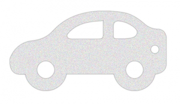 Брелок світловідбивний MAXGROUP Машинка NM-301