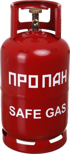 Балон газовий Safegas з безпечним вентилем 12 л 5 кг 