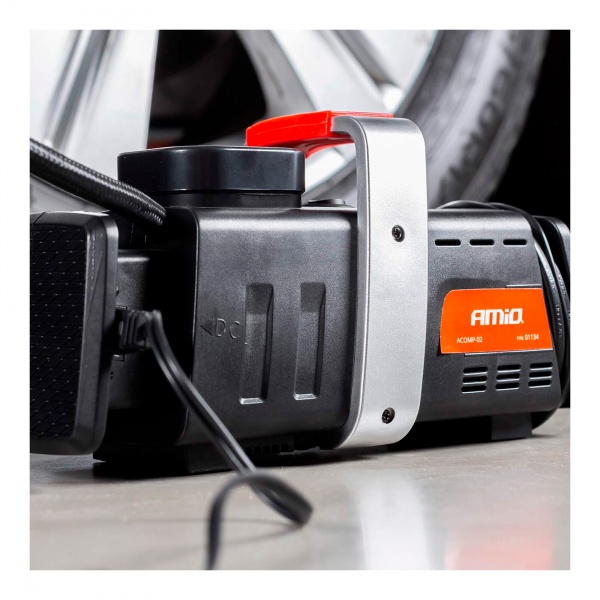 Компресcор автомобильный AMiO 12V/230V ACOMP-02 (01134)