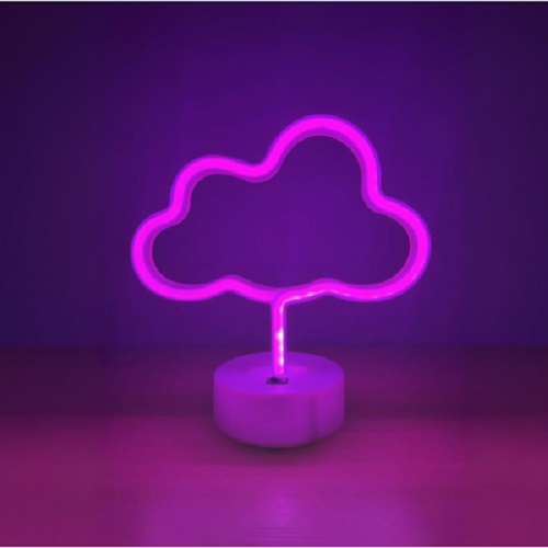 Ночник LED-NEON CLOUD фиолетовый B-16