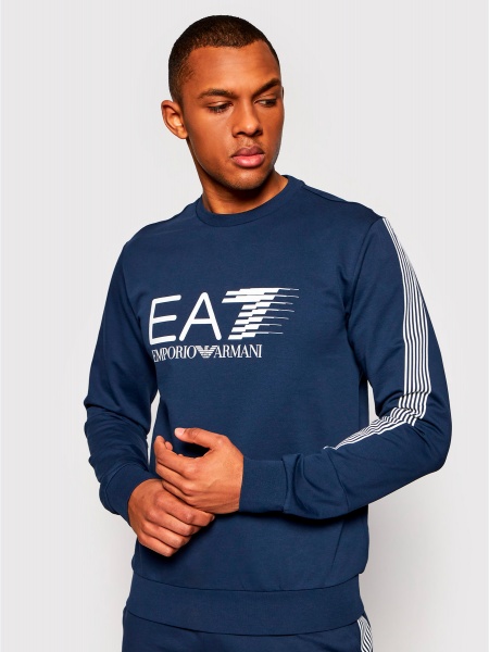 Свитшот EA7 SWEATSHIRT 3KPM67-PJ05Z-1554 р. S синий