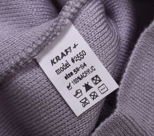 Шапочка дитяча для дівчинки Kraft+ 9791 р.52-54 світло-сірий 