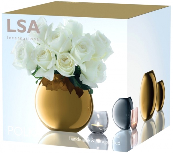 Ваза Polka 16 см G1161-16-358 LSA