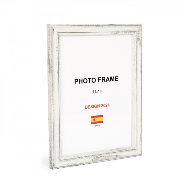 Рамка для фото 1 фото 13х18 см сірий прованс 