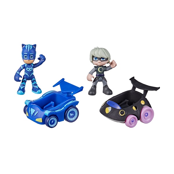 Игровой набор Hasbro Герои в масках: Кэтбой против Лунной Девочки F2840