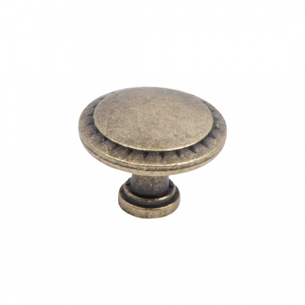 Мебельная ручка кнопка Kerron RK-086 OAB состаренная бронза