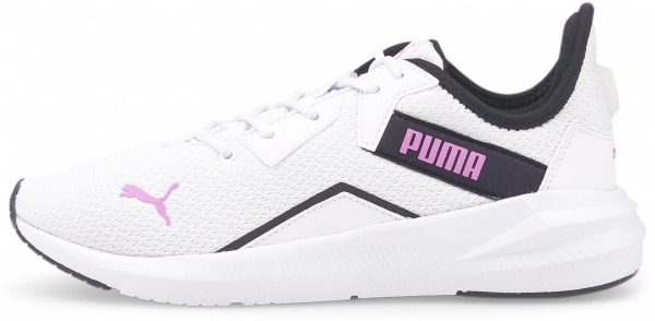 Кроссовки Puma Platinum Shimmer Wn s 19526505 р.UK 3,5 бело-черный