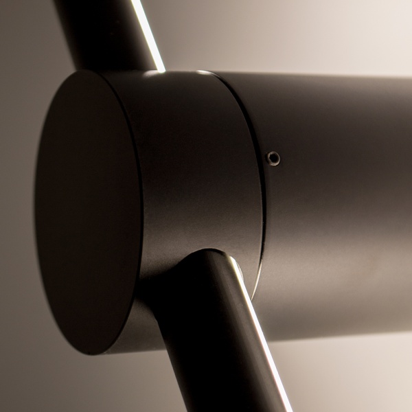 Світильник світлодіодний 8 Вт чорний 3000 К STICK 8W L 