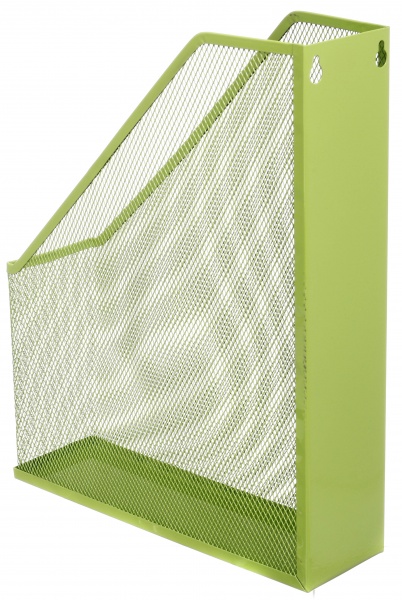 Лоток для паперів вертикальний метал 25х72х32 см салатовий Nota Bene