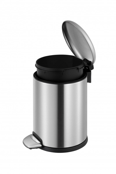 Ведро с педалью Eko LUNA 8 л хром