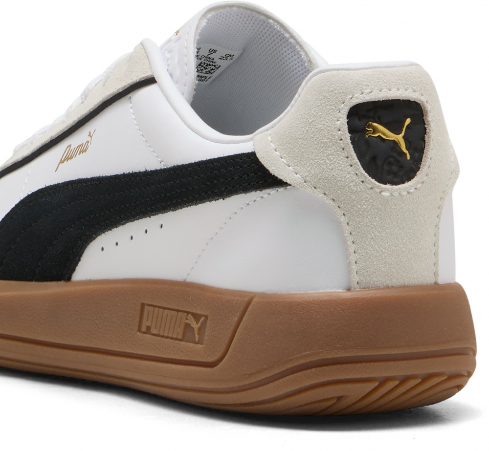 Кроссовки женские демисезонные Puma Club Klassika 40036401 р.38,5 белые с черным