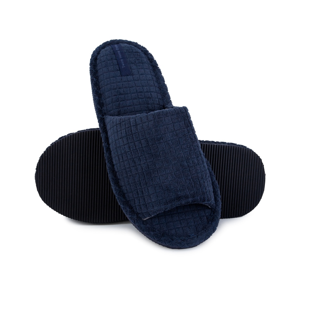 Тапки домашние Twins HS-VL махровые 13830 р.42/43 синий