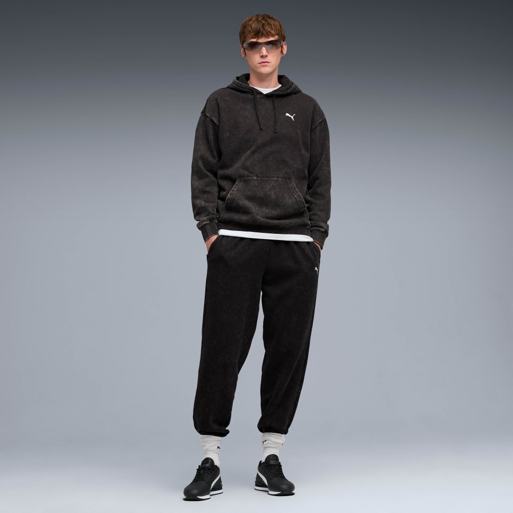 Джемпер Puma ESS ELEVATED Relaxed Wash Hoodie FL 68804901 р.S чорний