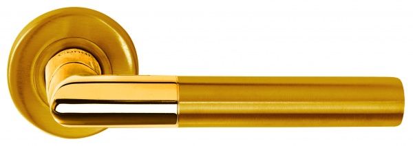 Ручка на розетке condi collection 103СХЗ PVD хром/золото