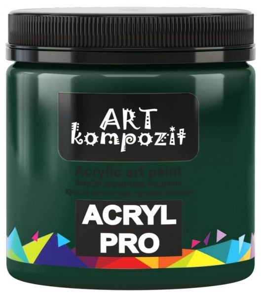 Краска акриловая 321 зеленый ФЦ 430 мл ART Kompozit