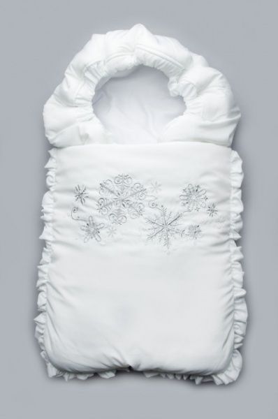 Конверт для новорожденных Модний Карапуз зима 56-68 белый 03-00468-3 