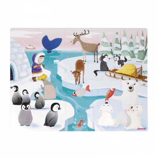 Пазл Janod Жизнь на льду J02773