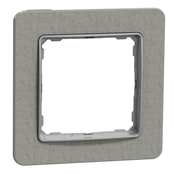 Рамка одноместная Schneider Electric Sedna Elements универсальная бетон SDD390801