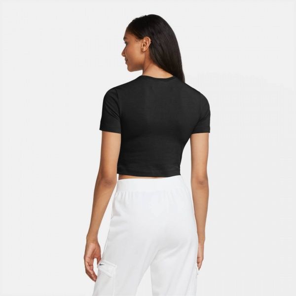 Футболка Nike W NSW AIR TOP SS CROP CU5562-011 L чорний