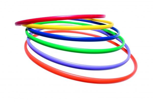 Обруч Joerex гимнастический пластиковый d72 jd72020 