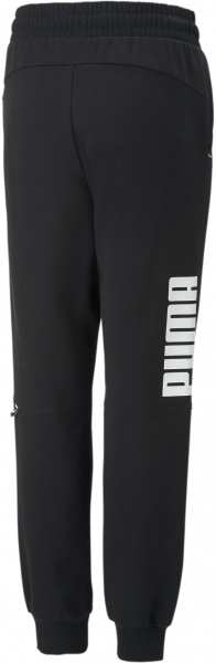 Штани Puma POWER SWEATPANTS FL B 67010001 р. 128 чорний