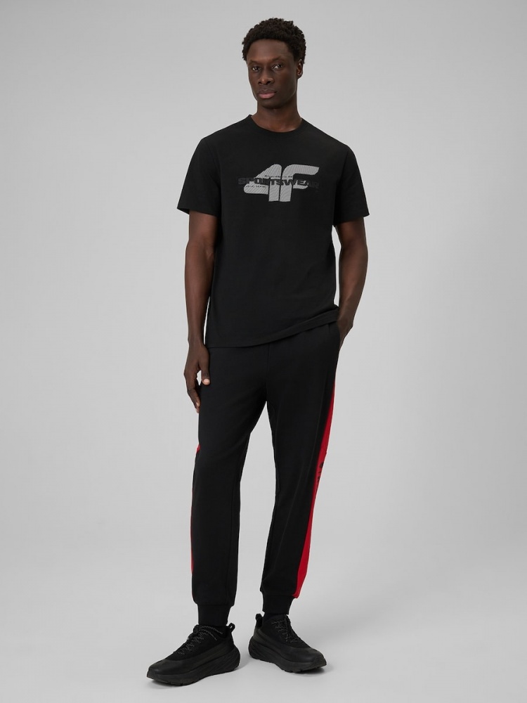 Футболка 4F 4FWSS26TTSHM2666-20S р.XL черный