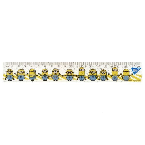 Линейка 20 см Minions YES