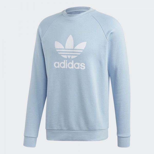 Світшот Adidas TREFOIL CREW FM3782 р. XL блакитний