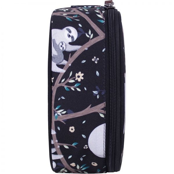 Косметичка Bagland Journey 4 л чорний із малюнком сублiмацiя 760 (727664) 