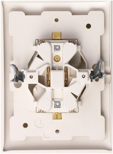 Розетка подвійна із заземленням Efapel Logus 16 А 250 В без шторок слонова кістка