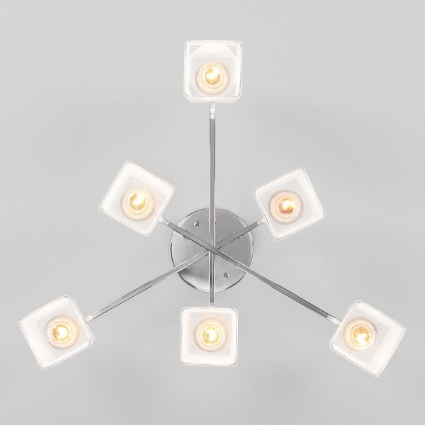 Люстра потолочная Delfi 6x60 Вт E27 хром 30162/6 