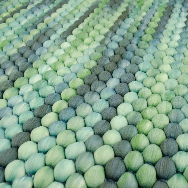 Килимок для ванної Home Line Bubble 60х90 см бірюзовий