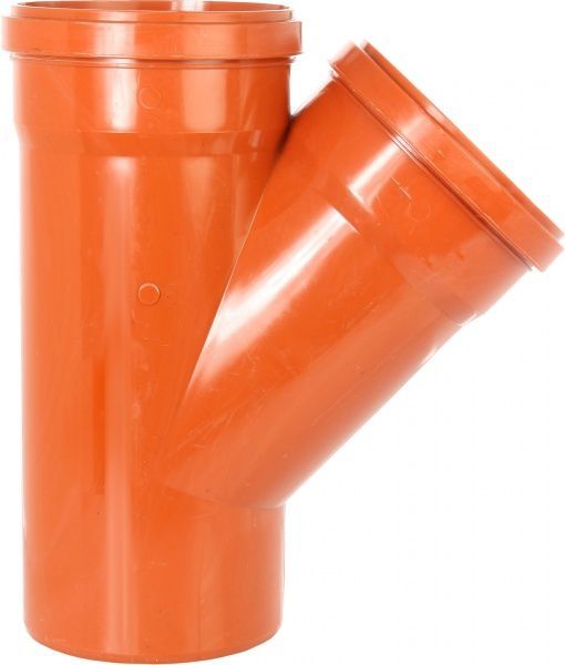 Трійник ПВХ d160x160x45° Інсталпласт