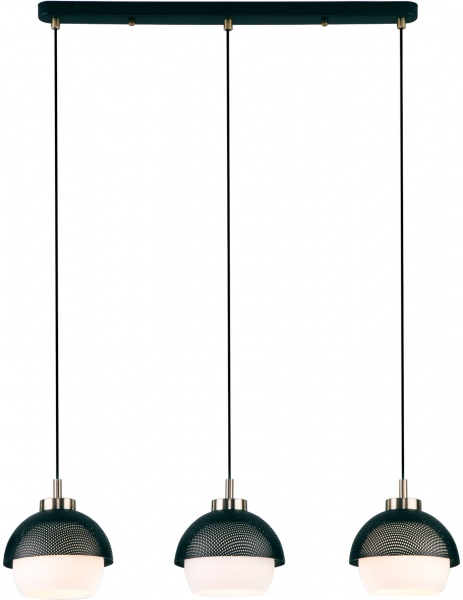 Подвес Strotskis Nocciola 3x60 Вт E27 бело-черный 50106/3 (бронза) 