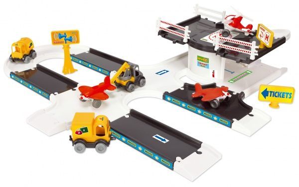 Игровой набор Wader Аэропорт Kid Cars 3D 53350