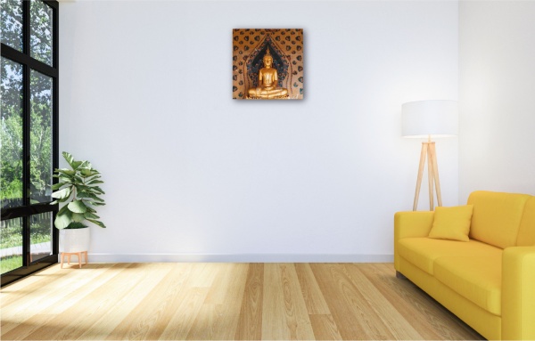 Картина Будда 600x600 см GIS UKRAINE 