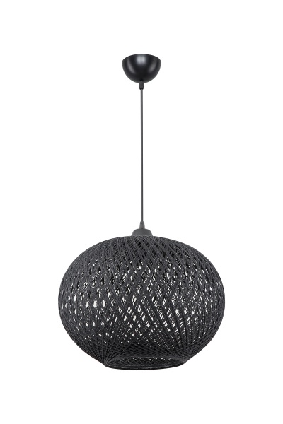 Підвіс Luna Yumak 1x60 Вт Е27 чорний MDL.4747 