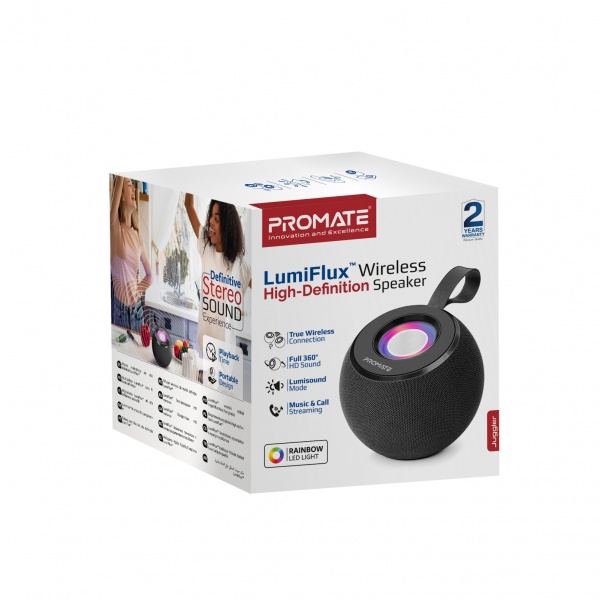 Акустическая система Promate Juggler 1.0 black (juggler.black) 