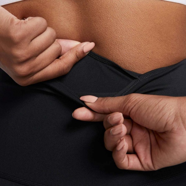 Шорты Nike W NK ONE DF HR 7IN SHORT DV9022-010 р. S черный