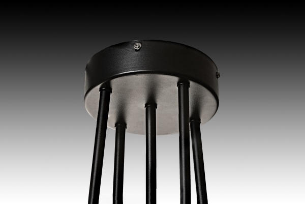 Люстра світлодіодна Berger 1x71 Вт чорний 7007-PL-71 Black 