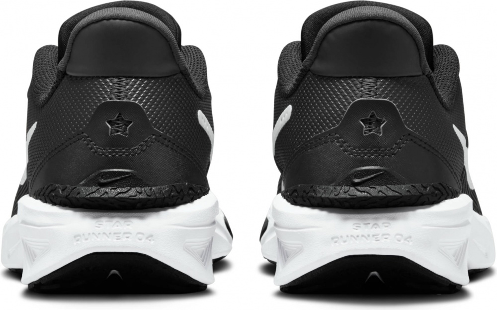 Кроссовки детские демисезонные Nike STAR RUNNER 4 DX7615-001 р.38 черные