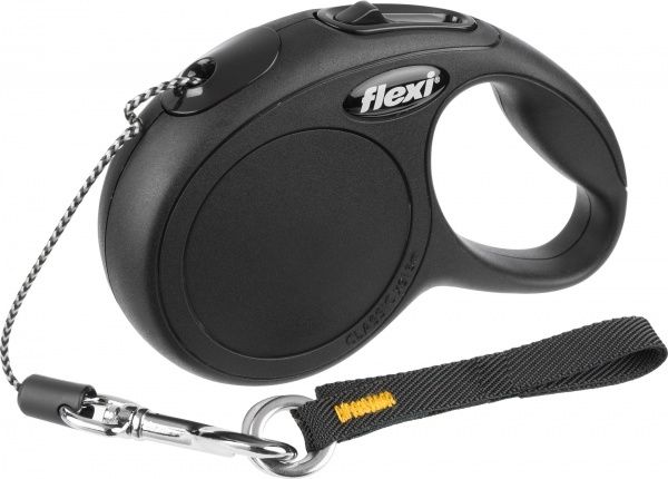 Поводок-рулетка FLEXI CAT XS черный до 8 кг 3 м