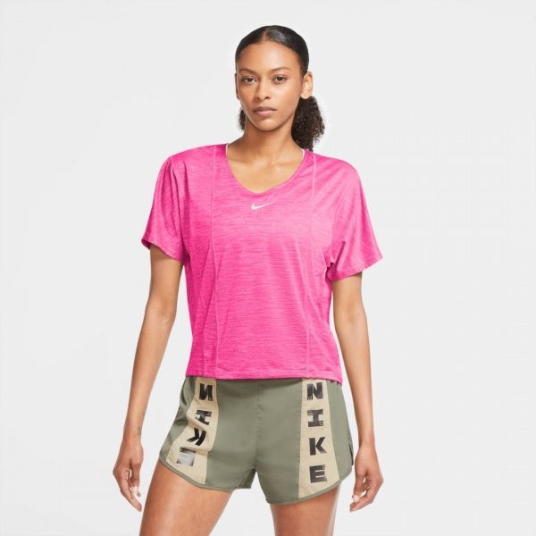 Футболка Nike W NK ICNCLSH SS CITY SLEEK CU3032-639 L рожевий