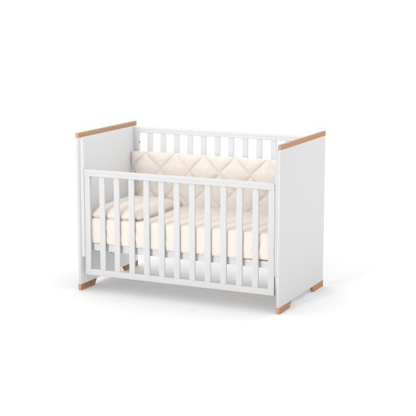 Кроватка детская Veres Сиэтл бело-буковый 09.3.1.37.15