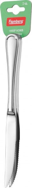 Набор ножей для стейка 2 шт. Simple Flamberg