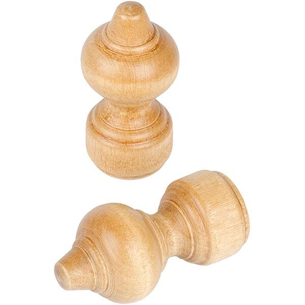 Наконечник Дельфа Стандарт СН-235 дуб светлый 2 шт