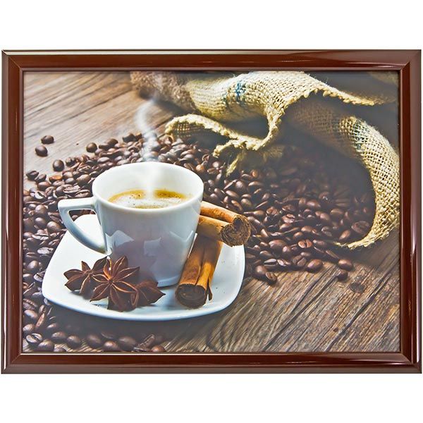 Поднос с подушкой Кофе 340x440 мм