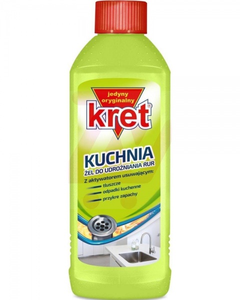 Гель для чищення труб Kret Кухня 0,5 л