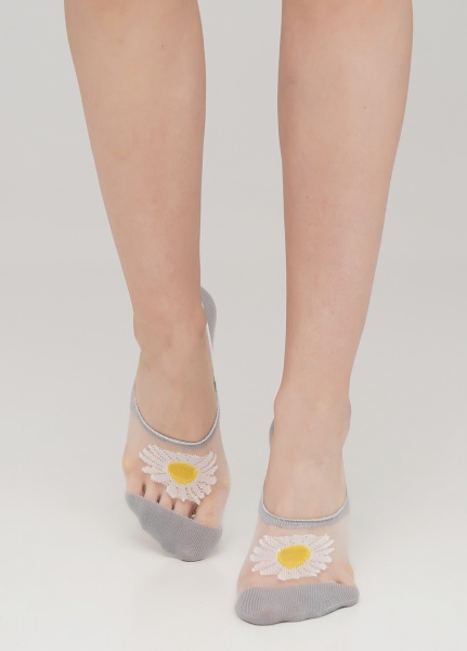 Следы Giulia WF1 CRISTAL 002 (с силиконом) р.39-40 silver